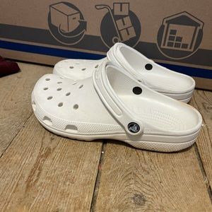 White Crocs